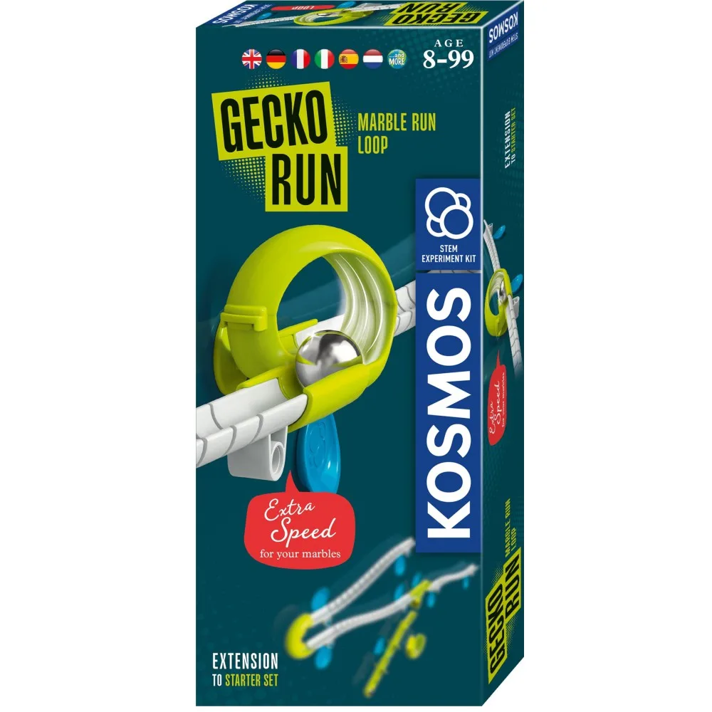 TM Toys KOS620981 — Дополнительный набор Gecko Run Гибкий трек Космос Петля KOS620981