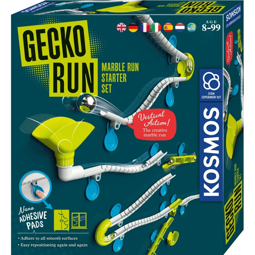 TM Toys KOS620950 — Гоночный трек для шариков Gecko Run Гибкий трек Космос стартовый набор KOS620950