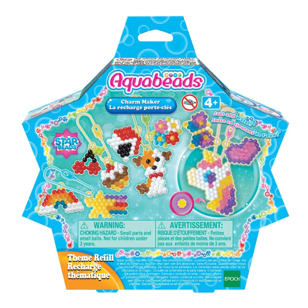 Aquabeads - Коралловые звездочки Набор для дополнения Очаровательные подвески 31770