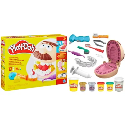 Hasbro F1259 — Набор с пластилином Play-Doh Дантист F1259