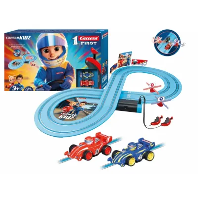 Гоночная трасса Carrera 63061 1.First «Formula Kidz» 2.4 м с 2 машинками 63061