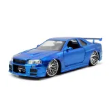 Jada Toys 3971733 — Коллекционная модель JADA Fast & Furious 2002 Nissan Skyline 1:24 3971733 — фото 3