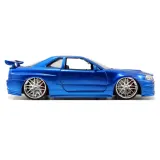 Jada Toys 3971733 — Коллекционная модель JADA Fast & Furious 2002 Nissan Skyline 1:24 3971733 — фото 6