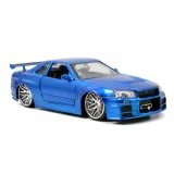 Jada Toys 3971733 — Коллекционная модель JADA Fast & Furious 2002 Nissan Skyline 1:24 3971733 — фото 7