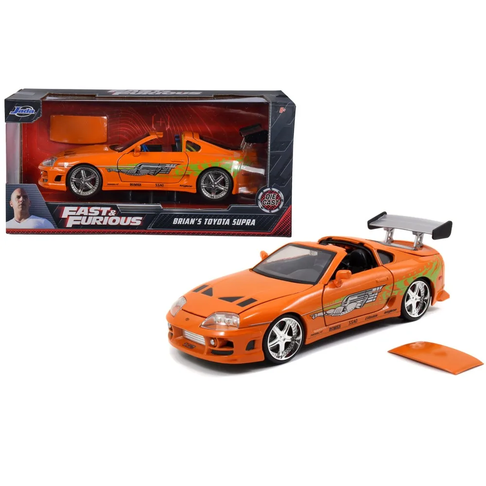 JADA Fast & Furious - Металлическая коллекционная машина 1995 Toyota Supra 1:24 3971683