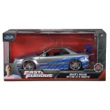 Jada Toys 3971583 — Коллекционная модель JADA Fast & Furious 2002 Nissan Skyline GT-R (R34) 1:24 3971583 — фото 2