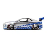 Jada Toys 3971583 — Коллекционная модель JADA Fast & Furious 2002 Nissan Skyline GT-R (R34) 1:24 3971583 — фото 7