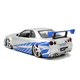 Jada Toys 3971583 — Коллекционная модель JADA Fast & Furious 2002 Nissan Skyline GT-R (R34) 1:24 3971583 — фото 8