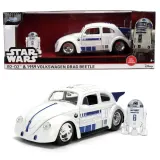 Jada Toys 3369123 — Металлическая машинка 1959 VW Drag Beetle 1:24 + фигурка R2-D2 Star Wars 3369123 — фото 1