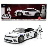 Jada Toys 3364783 — Металлическая машинка 2021 Dodge Charger SRT Hellcat 1:24 + фигурка Штурмовик Star Wars 3364783 — фото 1