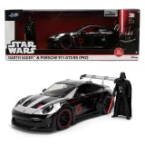 Jada Toys 3364773 — Металлическая машинка Porsche 911 GT3 RS 1:24 + фигурка Дарт Вейдер Star Wars 3364773 — фото 1