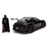 Jada Toys 3364773 — Металлическая машинка Porsche 911 GT3 RS 1:24 + фигурка Дарт Вейдер Star Wars 3364773 — фото 5