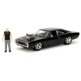 Jada Toys 3359073 — Коллекционная модель JADA Fast & Furious Dodge Charger 1:24 с фигуркой Торетто 3359073 — фото 3