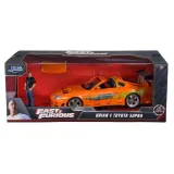 Jada Toys 3307383 — Коллекционная модель JADA Fast & Furious 1995 Toyota Supra 1:24 с фигуркой Брайана О'Коннера 3307383 — фото 2