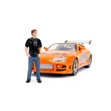 Jada Toys 3307383 — Коллекционная модель JADA Fast & Furious 1995 Toyota Supra 1:24 с фигуркой Брайана О'Коннера 3307383 — фото 4