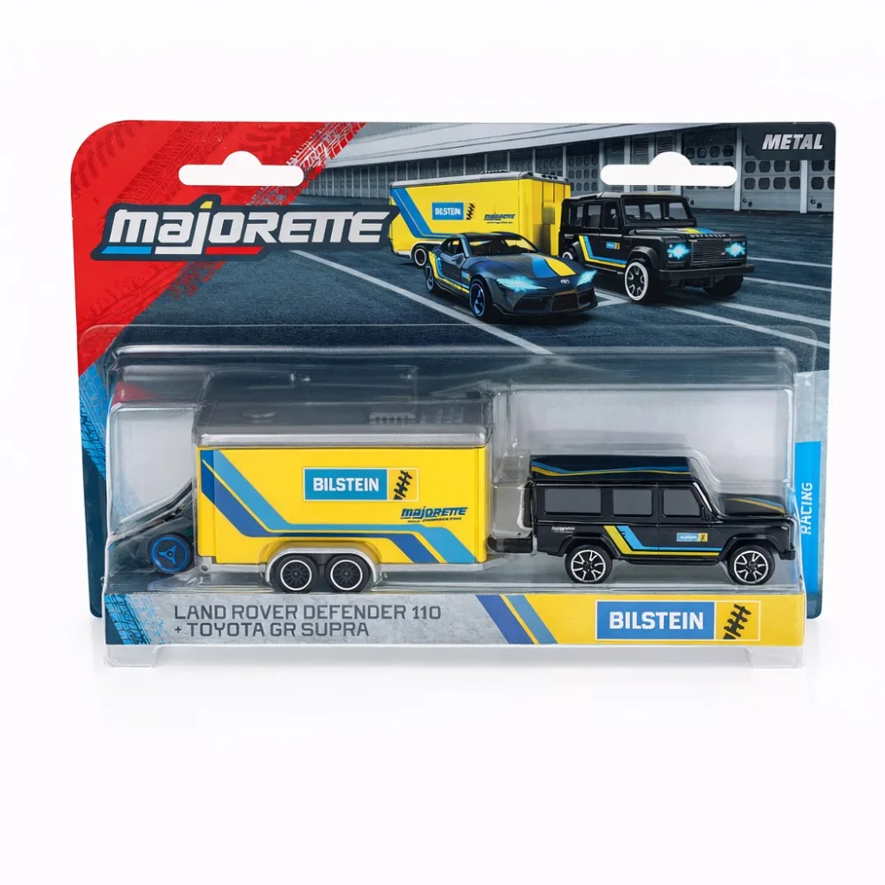Набор Majorette Racing Porsche Taycan 2003001 1 и Porsche 934 с прицепом 1:64 2003001