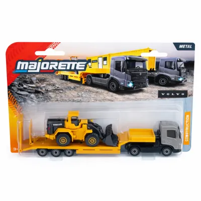 Набор Majorette 3103000 3 Металлический грузовик Volvo с прицепом 1:64 3103000