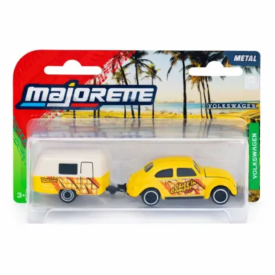 Набор Majorette Volkswagen T 4102000 11 1:64 с прицепом и моторной лодкой 4102000