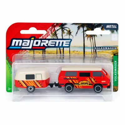 Набор Majorette Volkswagen T 4102000 21 1:64 с прицепом и квадроциклом 4102000