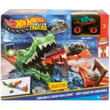 Mattel JJN45 — Трасса Hot Wheels «Монстр-трак: Пасть крокодила» с 1 машинкой JJN45 — фото 2