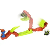 Mattel JJN44 — Трасса Hot Wheels «Монстр-трак: Нокаут змеи» с 1 машинкой JJN44 — фото 3