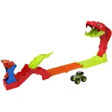 Mattel JJN44 — Трасса Hot Wheels «Монстр-трак: Нокаут змеи» с 1 машинкой JJN44 — фото 4