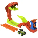 Mattel JJN44 — Трасса Hot Wheels «Монстр-трак: Нокаут змеи» с 1 машинкой JJN44 — фото 7