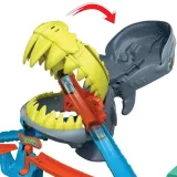 Mattel JHL96 — Трасса Hot Wheels «Акула: авария на пляже» с 1 машинкой JHL96 — фото 4
