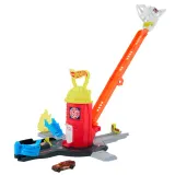 Mattel JHL95 — Трасса Hot Wheels «Супер пожарная часть» с 1 машинкой JHL95 — фото 4