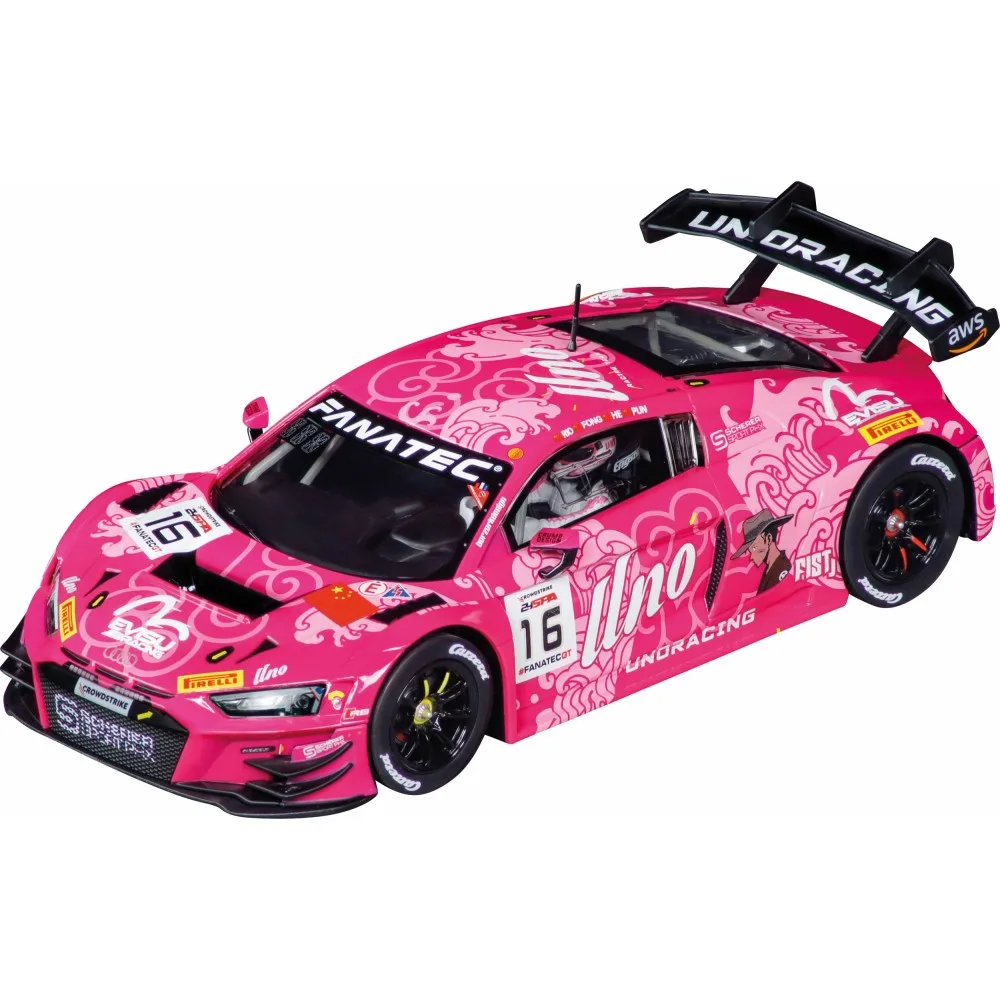 Слот-машинка Carrera Digital 23992 124 Audi R8 LMS GT3 Uno Racing Team, No.16 гоночная серия 1:24 23992