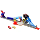 Mattel JHL42 — Трасса Disney Тачки Золотой Поршень с машинкой Молния Маккуин JHL42 — фото 2