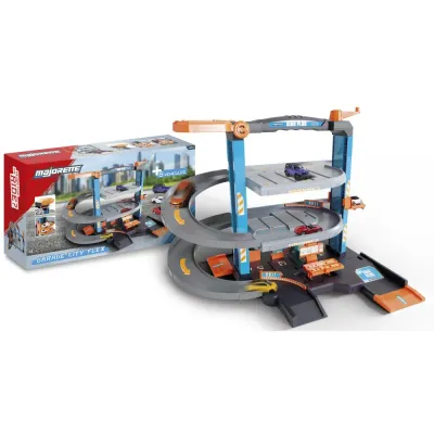 Многоуровневый гараж Majorette City Flex 3009001 с 5 машинками 3009001