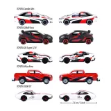 Набор Majorette 2105003 Пять металлических автомобилей Toyota Racing 1:64 2105003 — фото 5