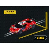 Машинка Carrera GO 64284!!! Ferrari 296 GT3 «AF Corse, No.21» класс GTD, IMSA WeatherTech 2024 1:43 64284 — фото 3