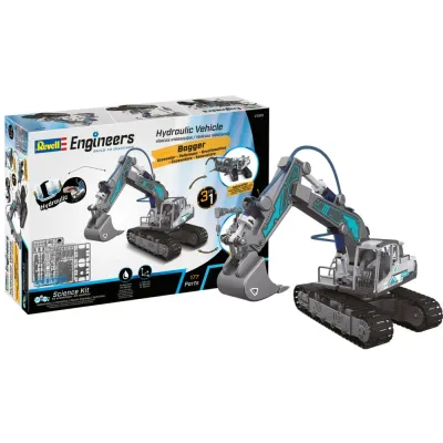 Revell - Engineers - Гидравлический экскаватор 3в1 Модель для сборки 177 дет. 21305