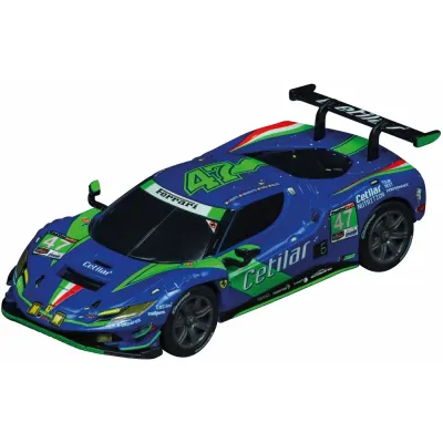 Машинка Carrera GO 64243!!! Ferrari 296 GT3 «Cetilar Racing, No.47» класс GT3 1:43 64243