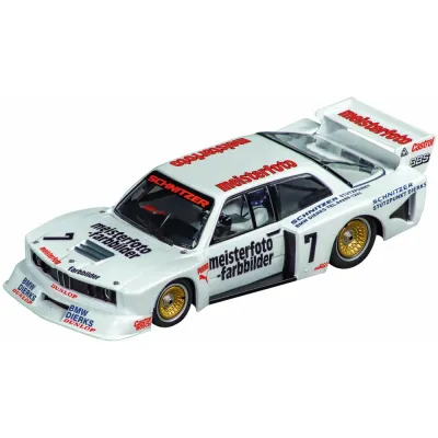Слот-машинка Carrera Evolution BMW 27798 320 Turbo Flachbau «Team Schnitzer, No.7» серия DRM 1:32 27798
