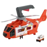 Mattel HXM74 — Спасательный вертолёт Matchbox 2 в 1 Центр спасения 40.5 см HXM74 — фото 2
