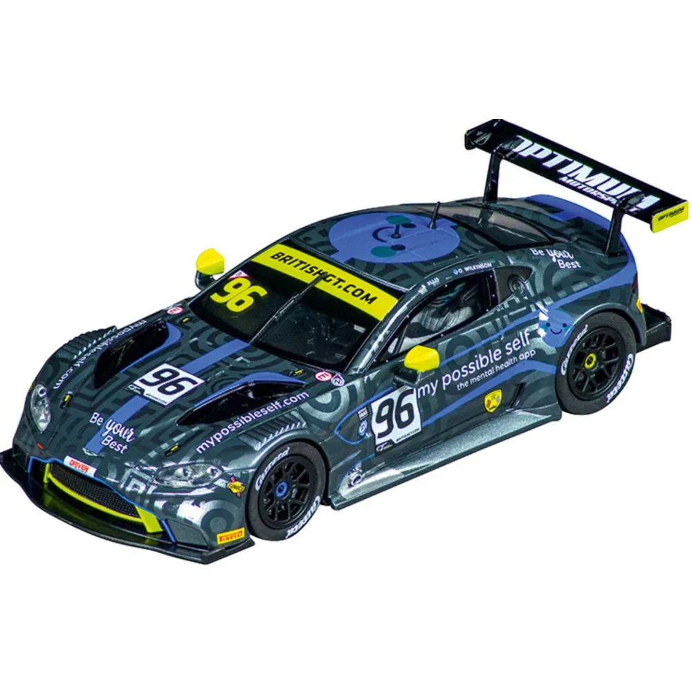 Слот-машинка Carrera Evolution Aston Martin Vantage GT 276963 «Optimum Motorsport, No.96» класс GT3 1:32 27696