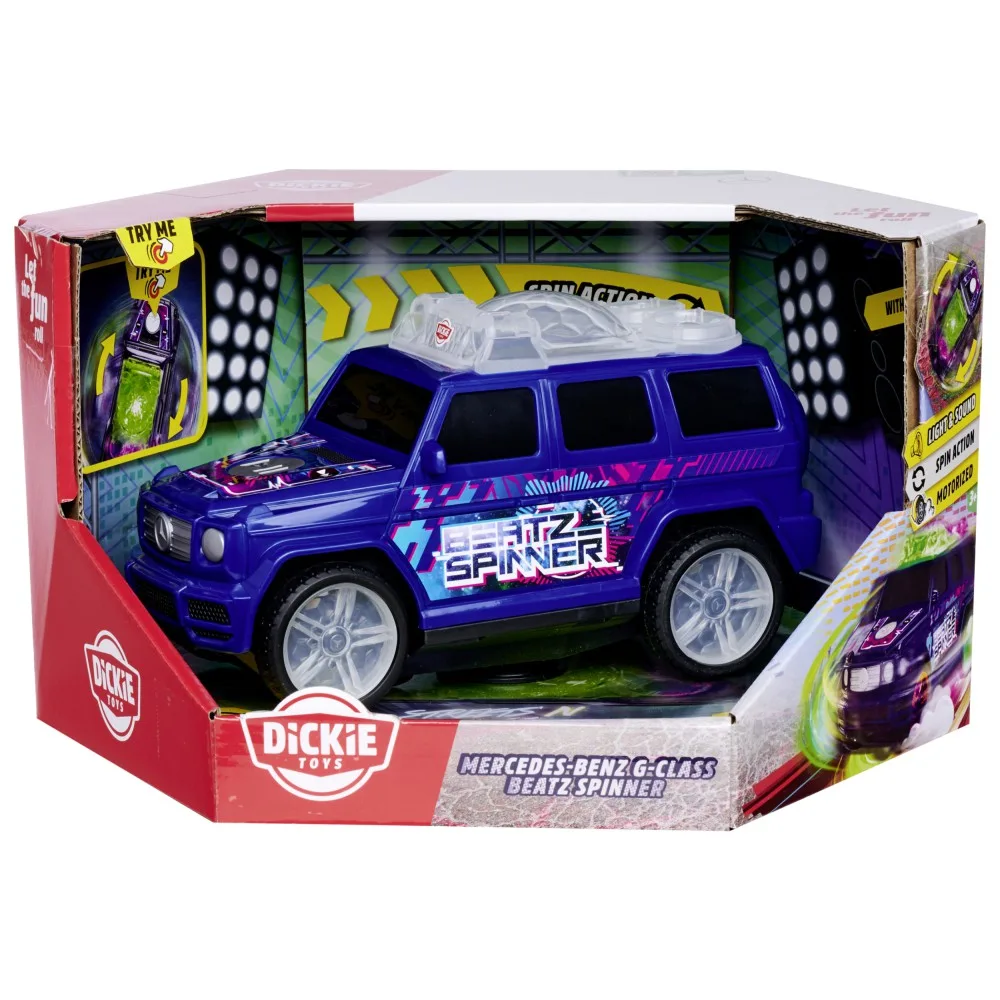 Музыкальная машина Dickie Streets 3765009'n Beatz Mercedes G-Class EDM 23,5 см 3765009