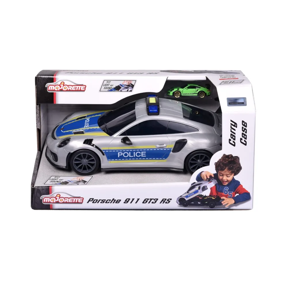 Majorette - Полицейская радиомашина Porsche 911 GT3 RS + машинка 2058199