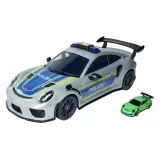 Majorette - Полицейская радиомашина Porsche 911 GT3 RS + машинка 2058199 — фото 4
