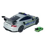 Majorette - Полицейская радиомашина Porsche 911 GT3 RS + машинка 2058199 — фото 5