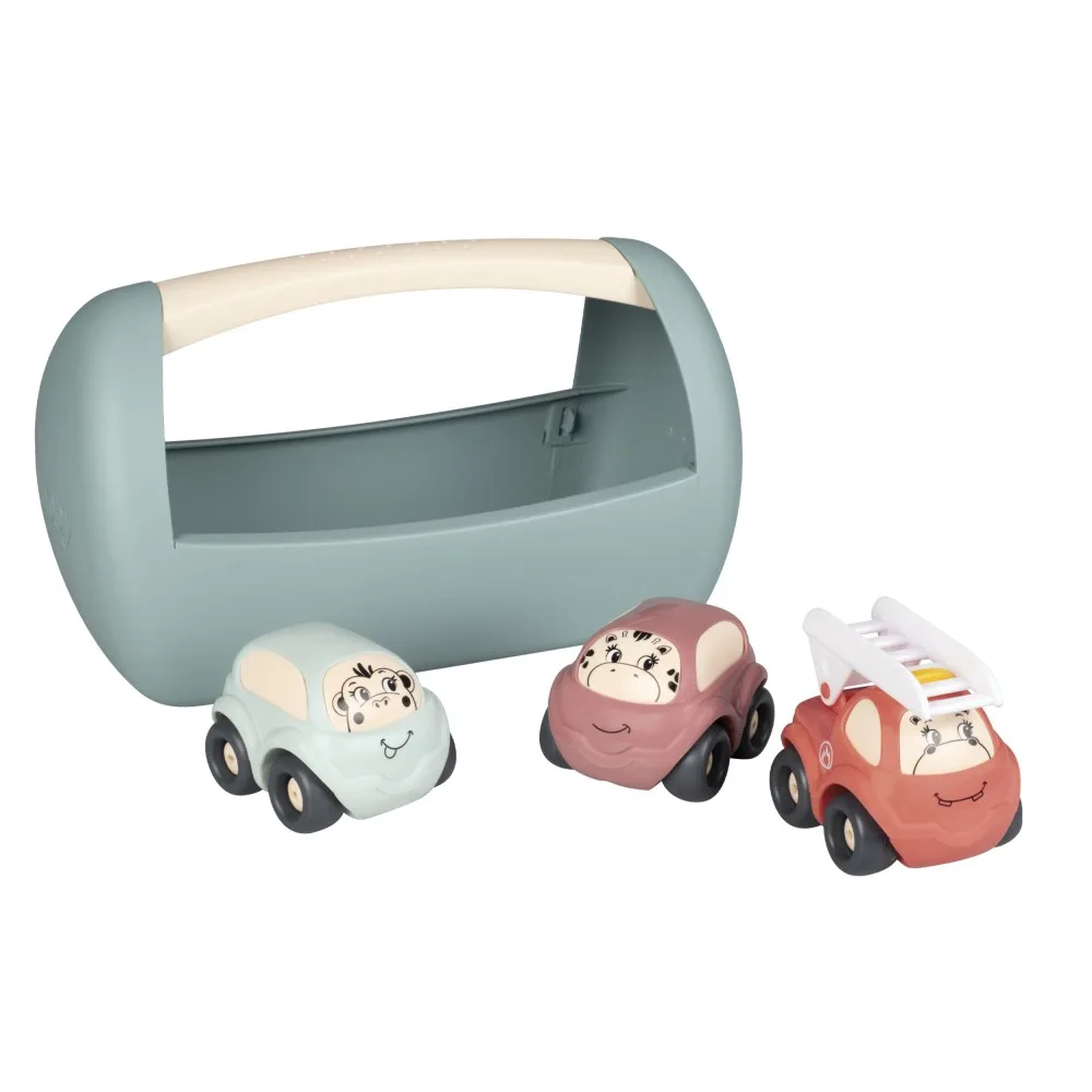Набор Smoby Little 140204 Коробочка с 3 машинками 140204