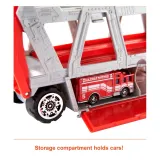 Mattel GWM23 — Транспортёр Matchbox с пожарной машиной GWM23 — фото 2