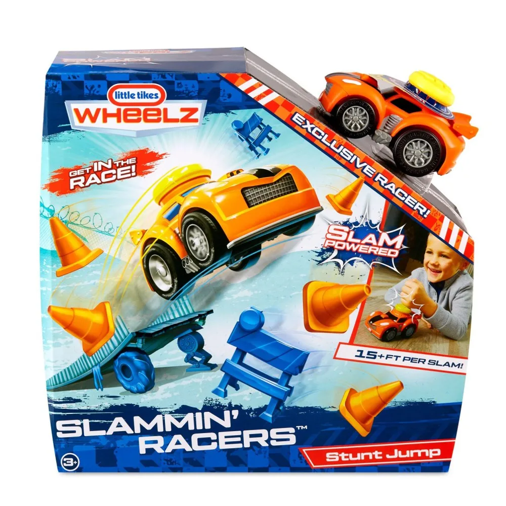 Каскадёрский набор Little Tikes Slammin 646973' Racers с гоночной машинкой 646973