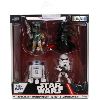 Jada Toys 3367023 — Набор из 4 металлических коллекционных фигурок «Звёздные войны» Star Wars 3367023