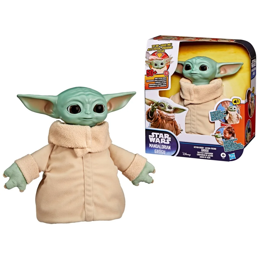 Hasbro G3088 — Интерактивная фигурка «Грогу» 25 см со звуком Star Wars G3088
