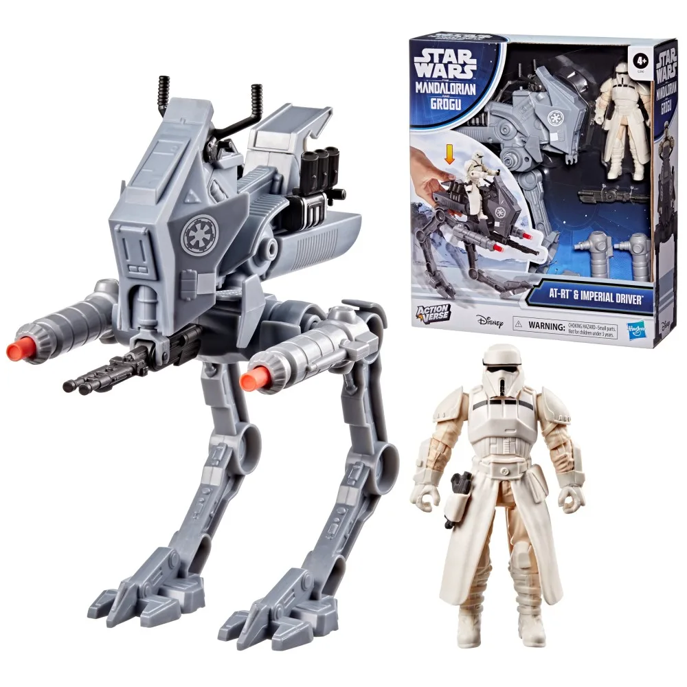 Hasbro G2840 — Игровой набор AT-RT с фигуркой имперского пилота ActionVerse Star Wars G2840