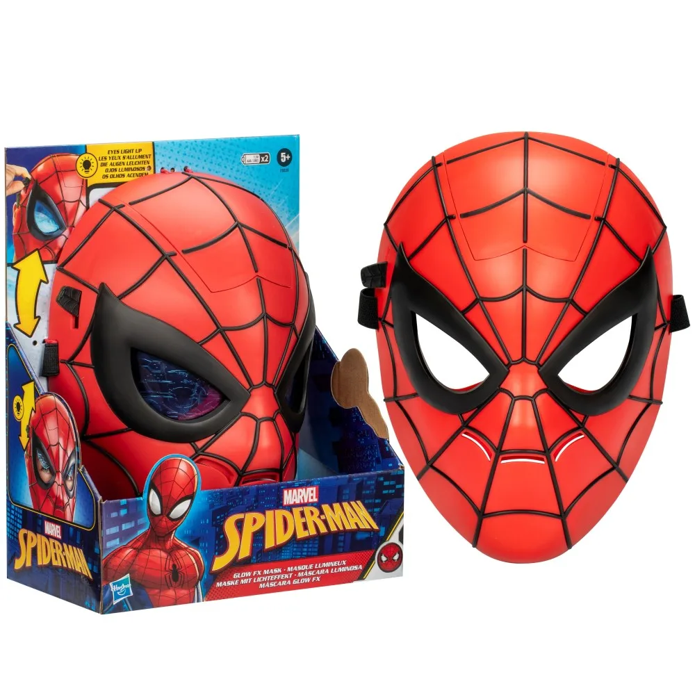 Hasbro MARVEL Spider-Man - Маска Spider-Man с светящимися глазами F8839